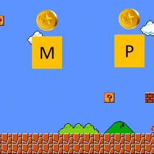 Consonantes M y P Mario Bros