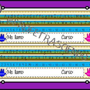 LETRERO DE PRESENTACIÓN DE MESA