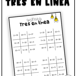 Juego Tres en Línea: Sumas