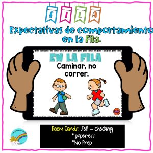 BoomCards Interactivo de las Expectativas en la Fila