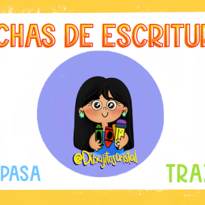 Fichas de escritura (trazos preparatorios)
