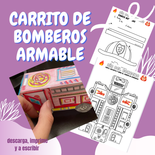 Carrito de bombero armable
