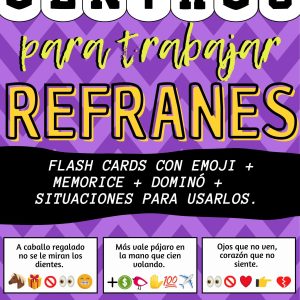 Centros para trabajar refranes