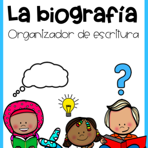 ✍🏽 "La biografía" organizadores de escritura. ✍🏽