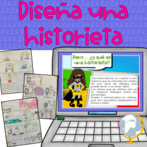Proyecto diseña una historieta