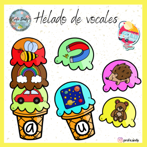 Helado de vocales