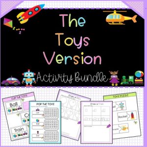 The Toys Version (Vocabulary Activities)