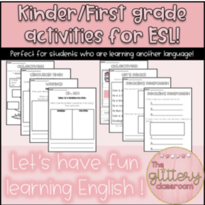 Actividades Inglés como segunda Lengua
