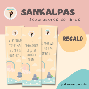 Sankalpas para niñ@s - Separadores de libros