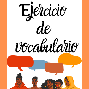 Ejercicio de vocabulario
