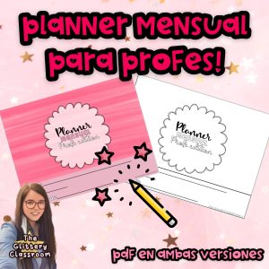 Planner Mensual Profes 2022 - ESP -PDF