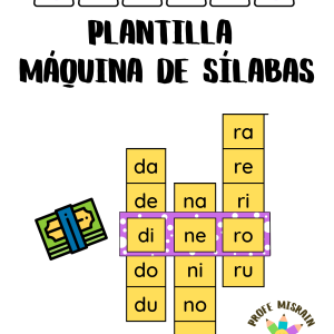 Plantilla Máquina de sílabas