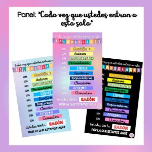 PÓSTER CADA VEZ QUE ENTRAN A ESTA SALA