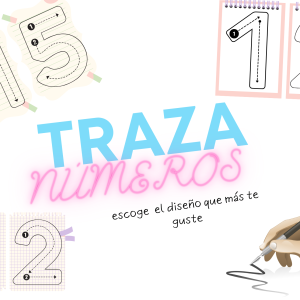 Flashcards Trazar números