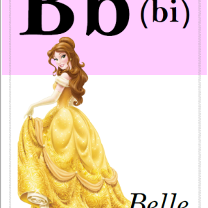 Disney / Alfabeto en Ingles