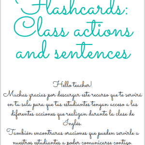 Class Flashcards