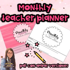 Monthly Teacher Planner - 2022 - PDF - ENGLISH