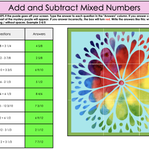 Add and subtract mixed numbers