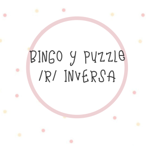 Bingo y puzzle "R" inversa