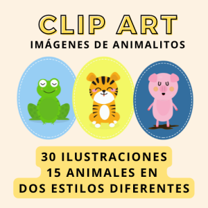 ILUSTRACIONES / CLIP ART DE ANIMALES PARA DECORAR TUS GUÍAS Y PPTS