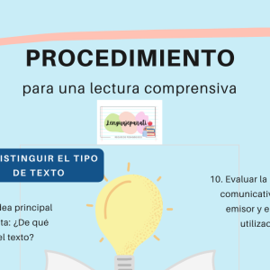 Procedimiento de Lectura comprensiva