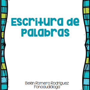 Escritura de palabras