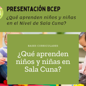 PPT sobre Bases Curriculares para la Educación Parvularia Chile - Nivel Sala Cuna