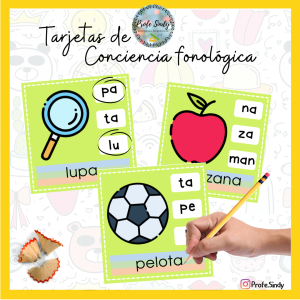 Tarjetas de Conciencia Fonológica