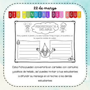 FICHA 1 DÍA MUNDIAL DEL AGUA 22 de marzo