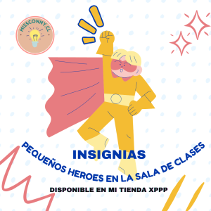 Set Insignias Class Superheroes