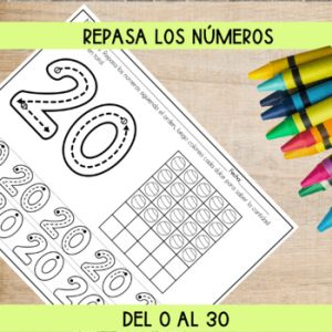 Repaso de los números del 0 al 30