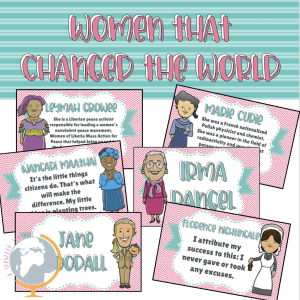 Posters women who changed the world