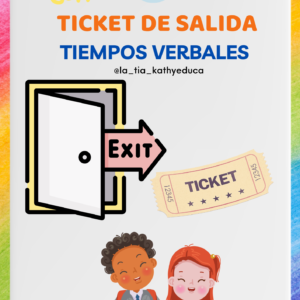Ticket de salida/ Tiempos verbales