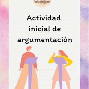 Actividad inicial de argumentación