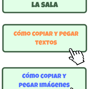 Carteles: cómo copiar y pegar textos e imágenes