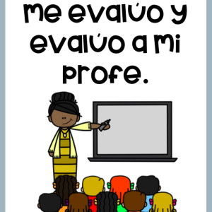 📈 Autoevaluación de comportamiento y evaluación de mi profe 📈