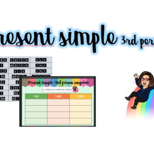 Present simple 3rd person