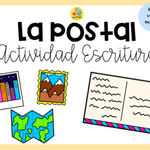💌 ✏️ La postal: actividad de escritura ✏️ 💌