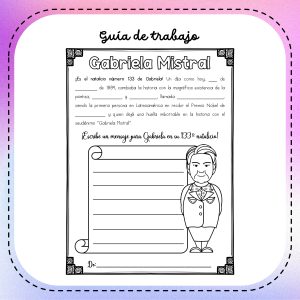FICHA GABRIELA MISTRAL