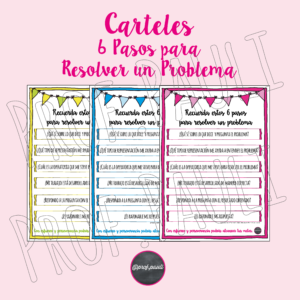 🍎Poster Resolución de Problemas🍎