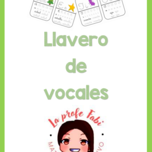 Llavero de vocales