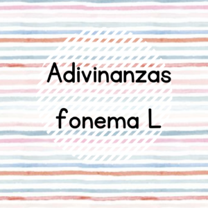 Adivinanzas fonema "L"