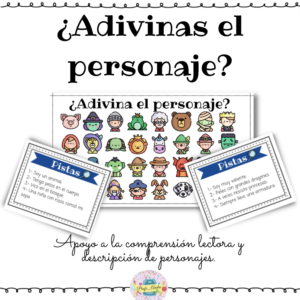 ¿Adivinas el personaje?