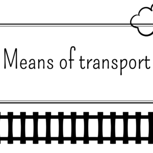 Means of transport