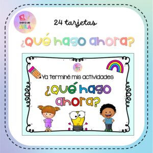 TARJETAS "QUÉ HAGO AHORA?