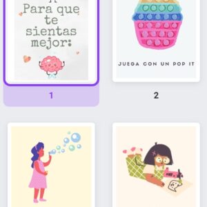 Láminas de contención emocional