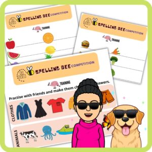 Spelling practice (beginner A1)