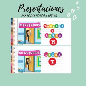 Primera parte Método fotosilábico Vocales y primeras consonantes.