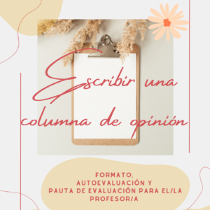 Escribir una columna de opinión