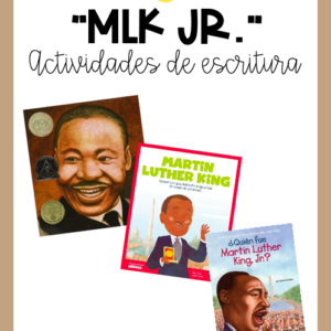 Martin Luther King Jr. Actividades es escritura